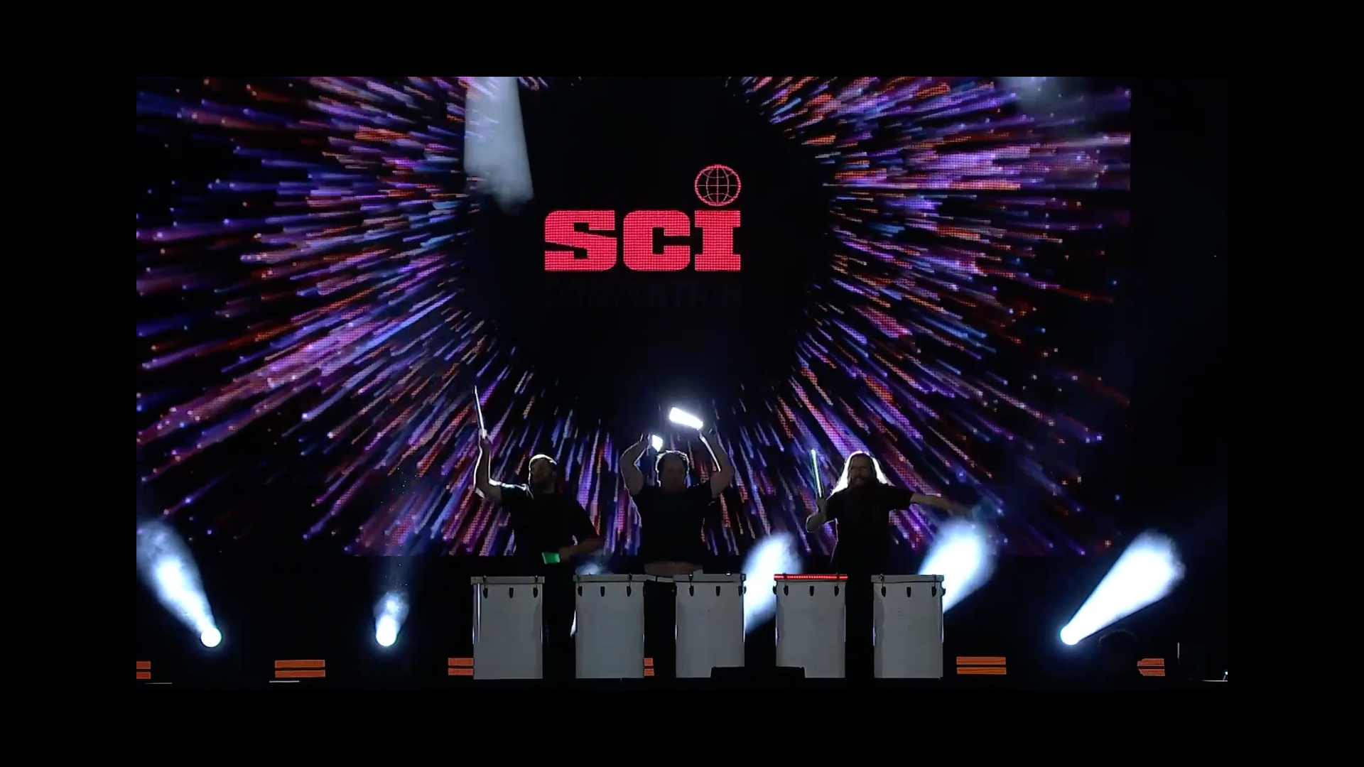 LuminaDrums Stage Setup
